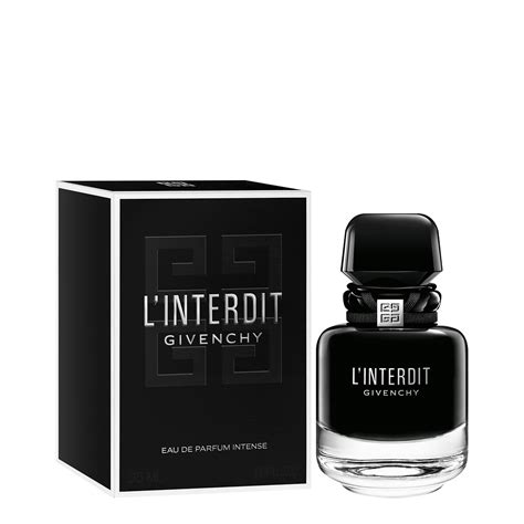 interdit givenchy nero prezzo|givenchy eau de parfum.